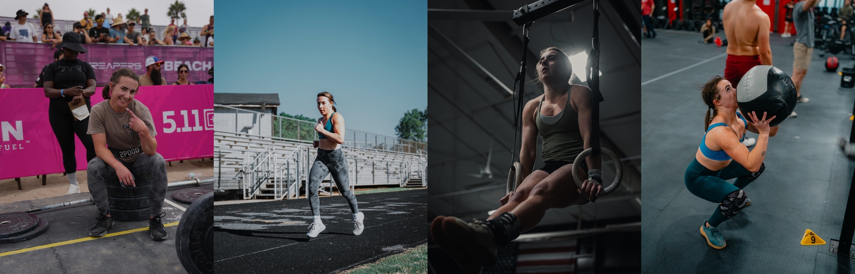 Leeza competing and training in CrossFit